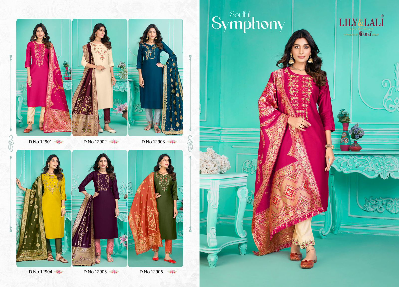 Gulmeena 2 Lily And Lali Milan Silk Readymade Suits Catalog